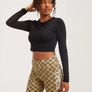 Von Dutch Monogram Cycling Shorts Image 2