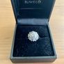 Diamond White Gold Art Deco Engagement or Dress ring Image 6