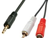 Audio Cable 3.5 mm to 2 Phono 5 Meter