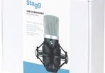 Professional USB Studio Condenser Microphone, incl Shock Mount