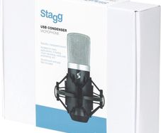 Professional USB Studio Condenser Microphone, incl Shock Mount
