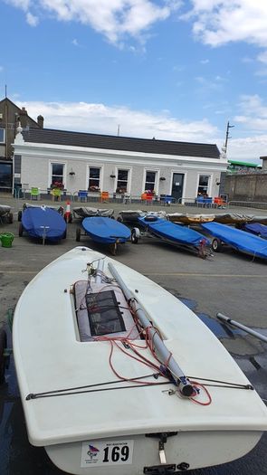 Complete Laser sailboat with all rigs in very good condition