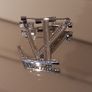 Fashion diamante brooch, D18 post 3e Image 7