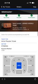 Saint Levant - Afandi World Tour