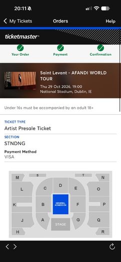 Saint Levant - Afandi World Tour