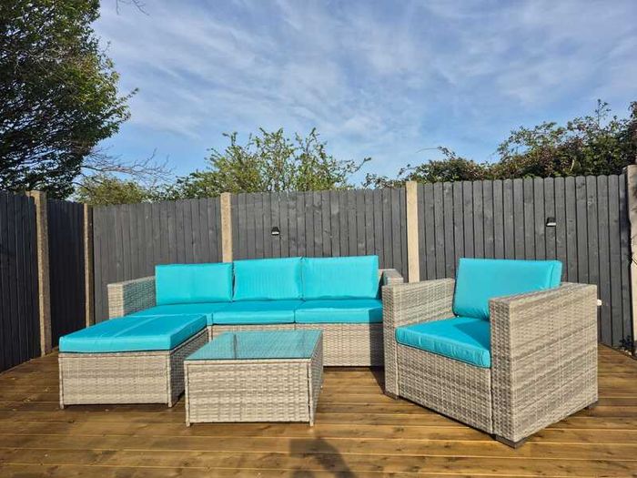 Bora Bora Rattan Garden Sofa Set ,FREE & Fast Delivery