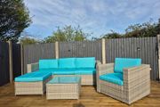 Garden Rattan Sofa Set, Exclusive Outdoor Furnitur