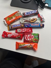 One bag of chocolates