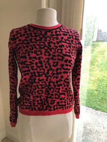 Leopard Print Jumper 'Oasis'