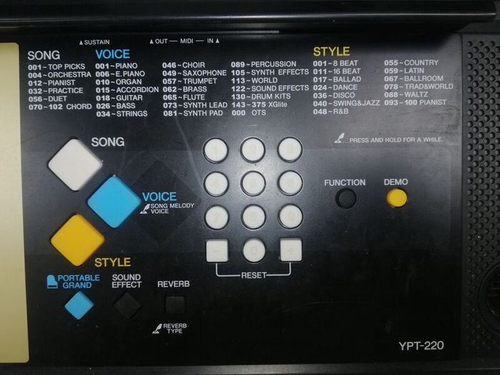 Yamaha keyboard