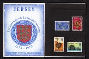 1973 Jersey centenary of La Societe Jersiaise Commemorative Stamps Presentation Pack