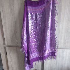 Purple silver scarf never worn