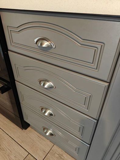 Painted Solid Wood Kitchen and Utility