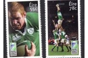 2007 Ireland Rugby World Cup Commemorative Stamps Mint Never Hinged (MNH)
