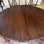 Oval Mahogany Table (extends to seat 8ppl) & six chairs Image 2