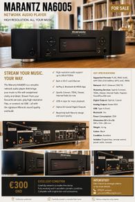 Marantz Na6005 Network Audio Player