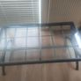 cast iron/glass coffee table Image 2
