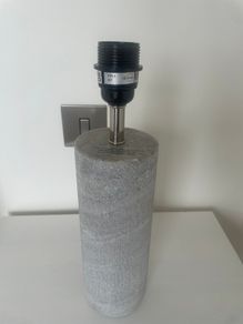 2 X Marble Table Lamps (The White Company)