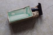 Vintage : German Slant Safety Razor in Brown Bakelite