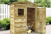 Garden Storage Shed Impregnated Pinewood