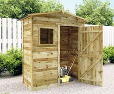 Garden Storage Shed Impregnated Pinewood