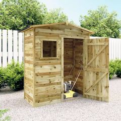 Garden Storage Shed Impregnated Pinewood