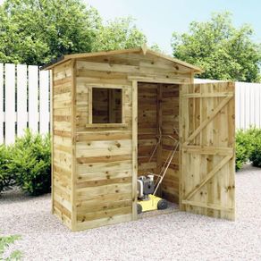Garden Storage Shed Impregnated Pinewood