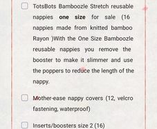 Reusable Nappies