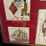 Original  Handcrafted Spanish Military Linen Art Image 3