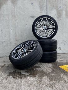 Genuine BMW Style 664M 19" Alloy Wheels - Like New, Michelin Tyres