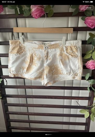 shorts Abercrombie & fitch linen mix low rise shorts us8 uk 12