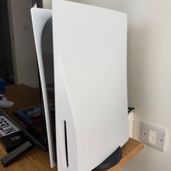PS5 Disc Console + 2 Controllers + 6 Games