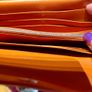 TODS Wallet Leather Foldover  Orange NEW Image 10