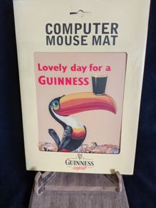 Guinness, mouse mat, Guinness Toucan