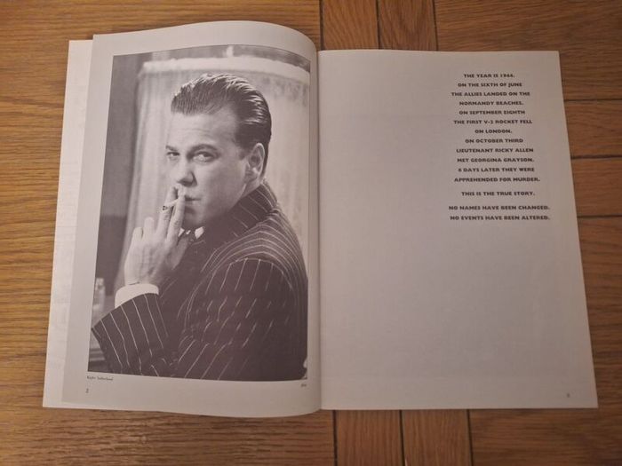 1990 Chicago Joe And The Showgirl Press Kit