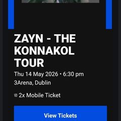 Zayn ( formerly of 1 Direction)