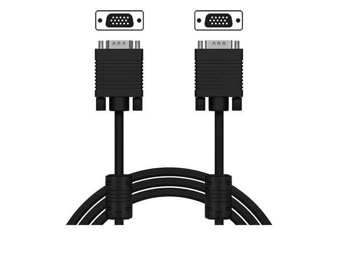 New 10m Long Premium VGA Monitor Cable 15 PIN Male to Male D-SUB DB15 HD #998