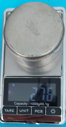 STERLING  Silver Trinket Box 27.6g