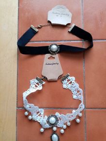 2 new fashion neck chokers.