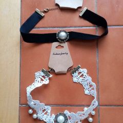 2 new fashion neck chokers.