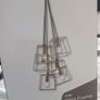 Wire Framed Pendant Cube Lights Image 4