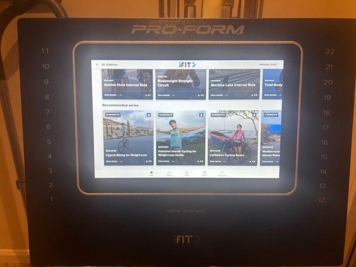 ProForm Smart Exercise Bike/Studio Spin Bike