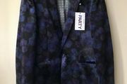 Harry Brown floral velvet blazer, new with tag (40)