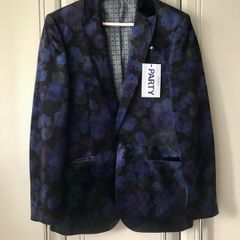 Harry Brown floral velvet blazer, new with tag (40)