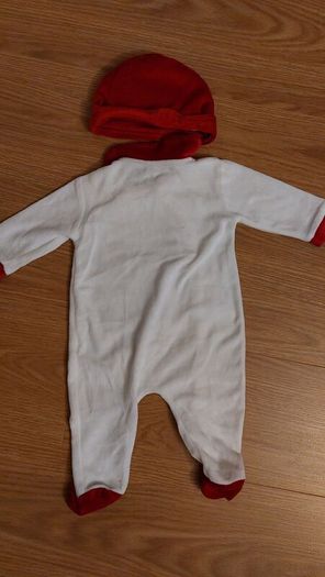 Christmas baby grow