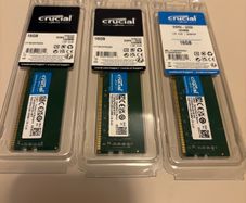 Crucial DDR4 RAM 16GB 3200MHz CL22, Desktop Computer Memory,