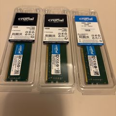 Crucial DDR4 RAM 16GB 3200MHz CL22, Desktop Computer Memory,
