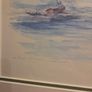 "Le Mont St Michel Maree Basse" Signed Watercolour framed Image 4