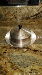 Butter Dish Silver EPNS