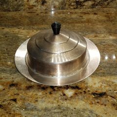 Butter Dish Silver EPNS